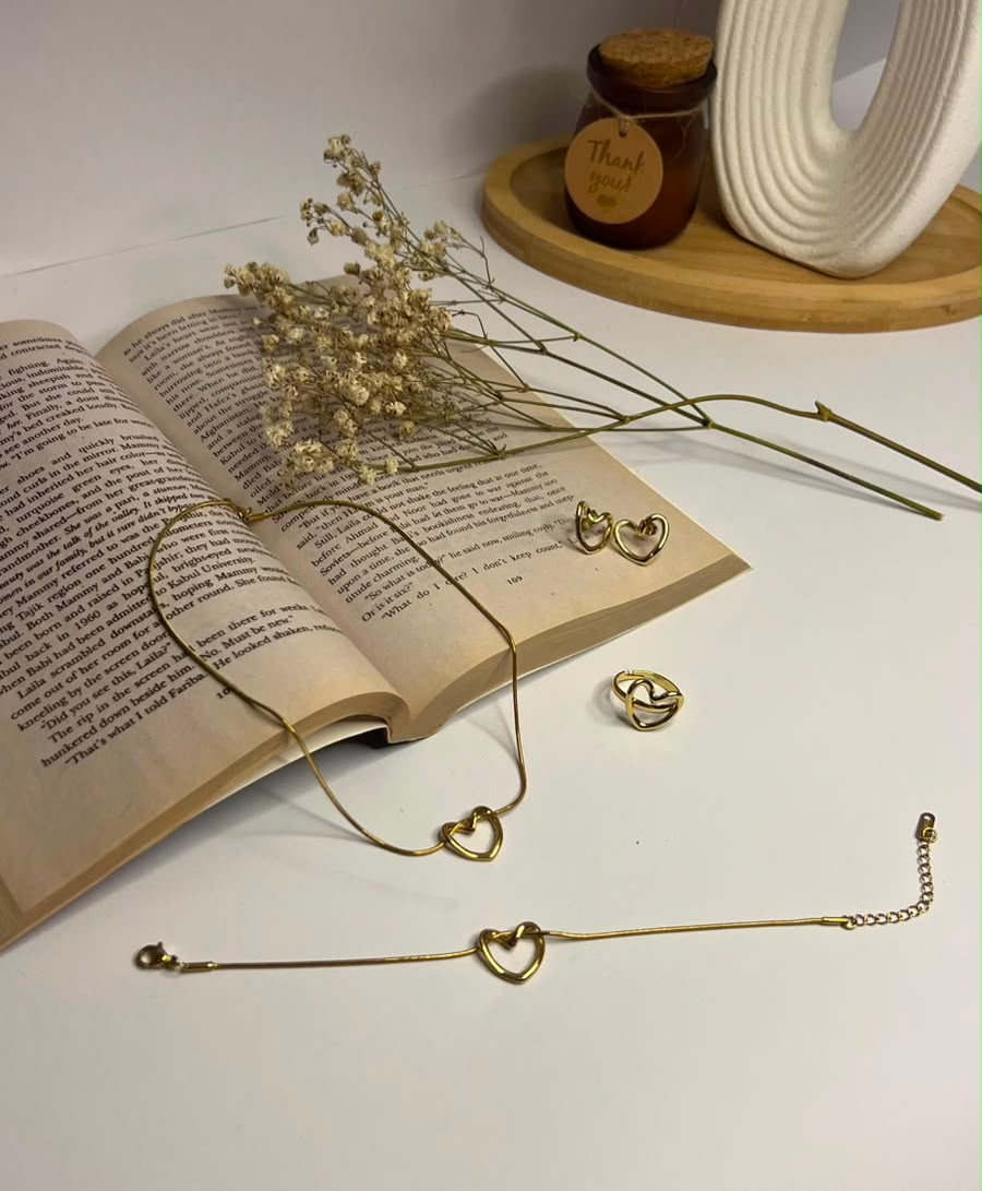 Heart set (4 Pieces)