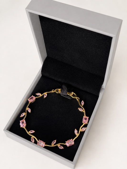 pink Tulip Bracelet