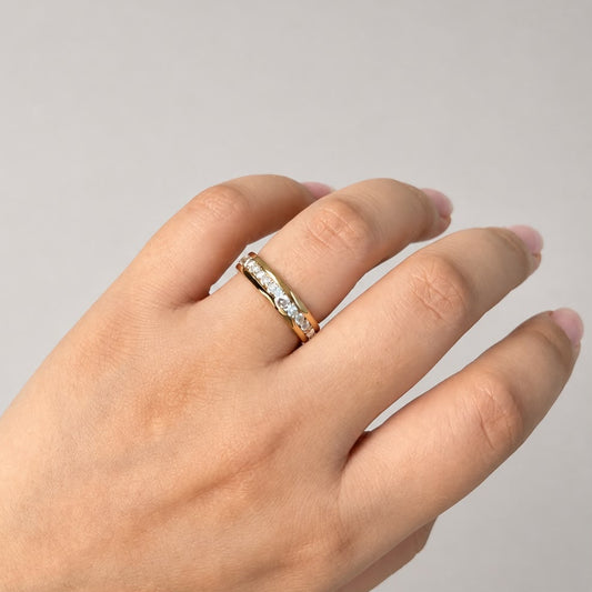 Crystal Band Ring