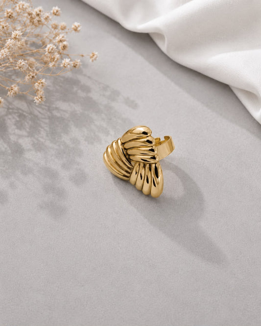 Royal Wave (Adjustable) Ring