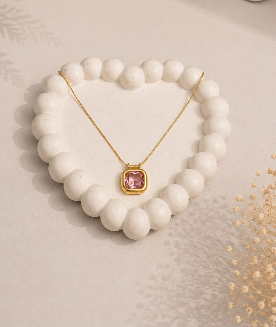 Pink Pendent (Necklace)