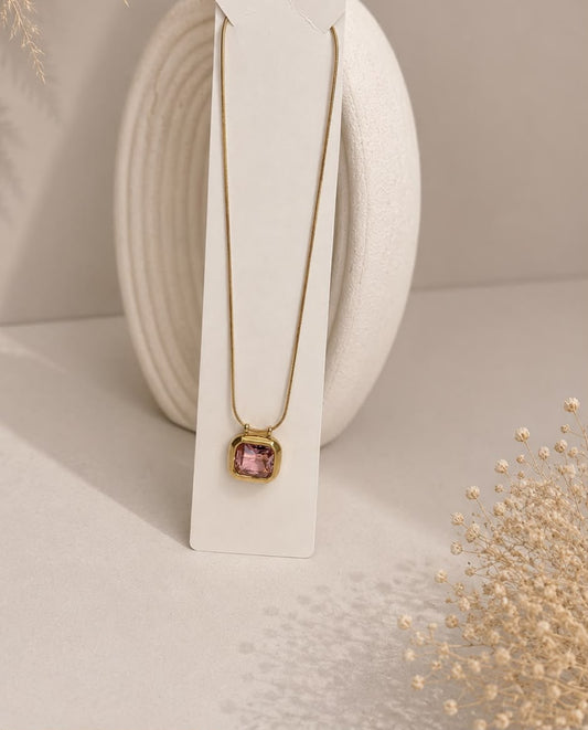 Pink Pendent (Necklace)