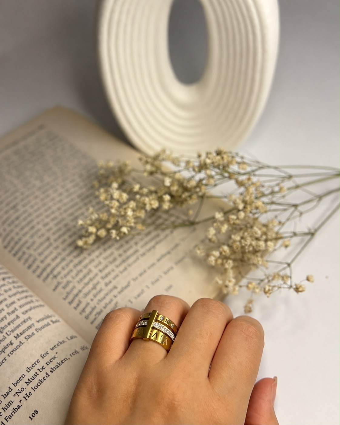 Triple Roman Ring
