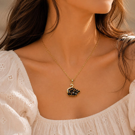 Black Swan Necklace